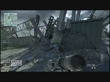 Xbox360 COD MW3　枯れた声で実況プレイ〜ダブルスナイパー〜