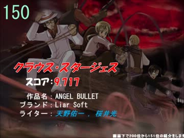 エロゲー素敵な主人公ランキング 11年更新版 ニコニコ動画