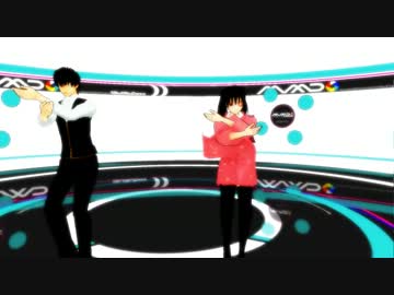 【MMD銀魂】土方さんと九ちゃんでプリキュアダンス