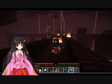 【minecraft】輝夜のマイクラ新生活part16 後編【ゆっくり実況】