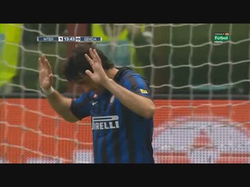 [新監督初陣] 4月1日 インテル 対 ジェノア 全ゴール [長友出場なし]