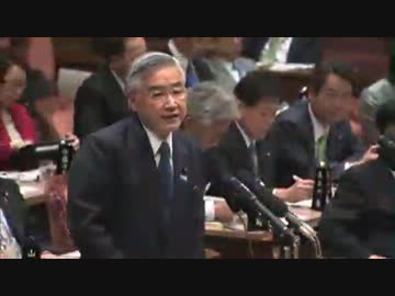 H24/04/02 参院予算委・岩城光英【枝野、自席から質問者を野次・恫喝！！】