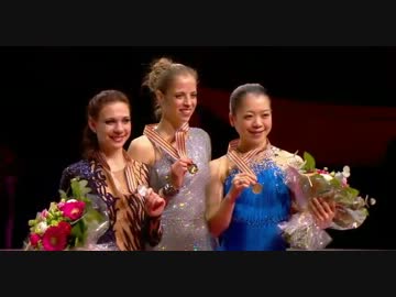 フィギュアスケート 2012 世界選手権 女子シングル表彰式