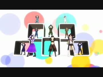 【APヘタリアMMD】みんなにMelodyLineを踊ってもらった