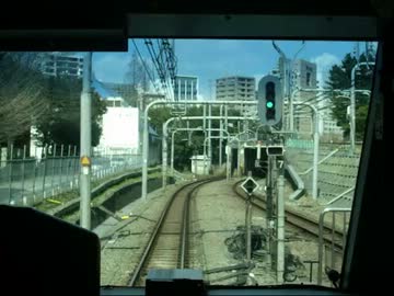 20120314　中央本線中央特快　高尾→東京【前面展望】6/6