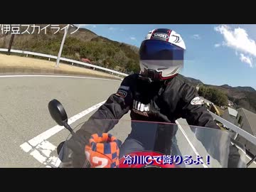 【ＣＢ９００ホーネット】日帰り伊豆河津桜ツーリング