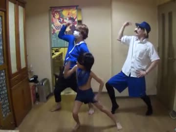 兄弟を巻き込んでPONPONPON踊ってみた｡【Decoppin'】