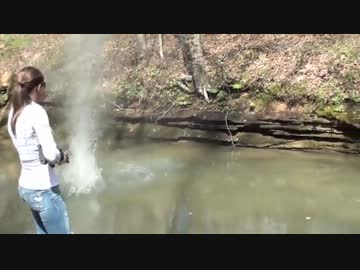 ショットガンで虹を作ってみた