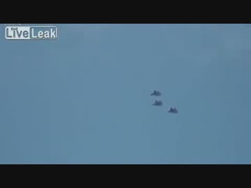 低空飛行するF-15 Strike Eagle