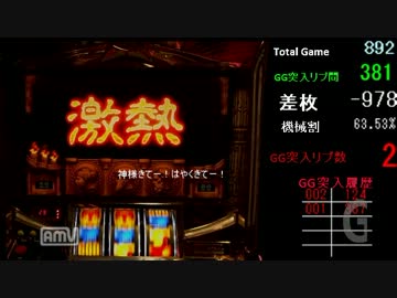 パチスロ実機・ミリオンゴッド神々の系譜設定5パート1