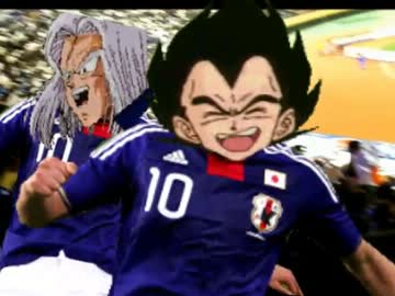 もしもベジータ親子がサッカーを観に行ったら