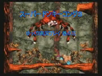 【ゆっくり実況】スーパードンキーコング3　巻の三