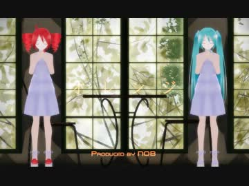 【重音テトオリジナル】　オレンジ　【UTAU with MMD-PV】