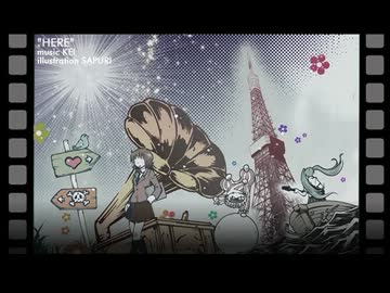 【ニコカラ】 HERE 【off vocal_コーラス入り】+4