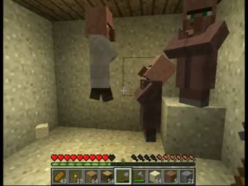 【Minecraft】もう俺、村人でいいや【実況】　１３泊目