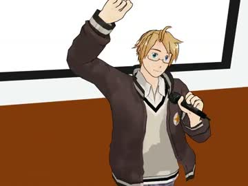 【APヘタリアMMD】HEROで愛言葉