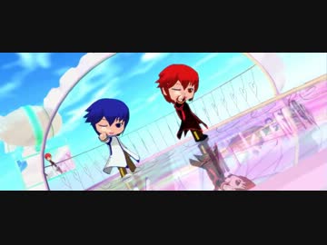 【MMD】おちゃめ機能をねんどろKAITOとAKAITOに踊ってもらった【KAITO】