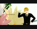 【APヘタリアMMD】眉毛でMiss.Wonder girl