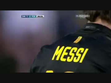 リーガ１１/１２　第３２節　レアル・サラゴサ×バルセロナ