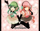 【シロップ　こげつ】ハッピーシンセサイザ歌ってみた【しろこげ】