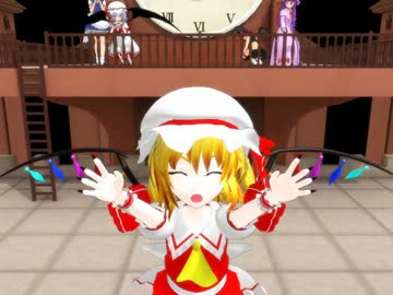 【MMD】妹様がひたすら「うー！にゃー！」するだけ。