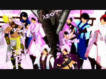 【MMD】Ｗアニキたちで千本桜【戦国BASARA】