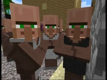 【Minecraft】もう俺、村人でいいや【実況】　１５泊目