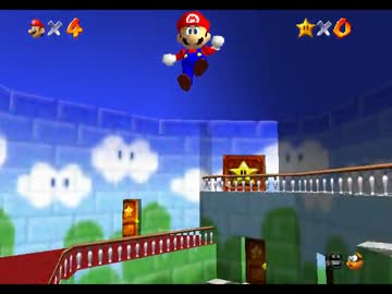 【TAS】 スーパーマリオ64 1スター BLJless in 9:38.07