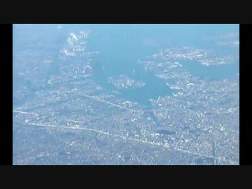 スカイマーク羽田～福岡：左窓＆宅配インコのふるさと