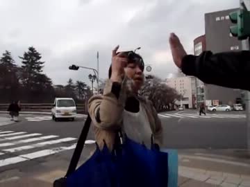 高速道路を歩いたりしていたマジキチ女の正体　警察沙汰