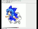 東方ドットを打つ