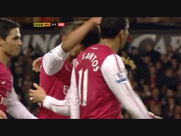 11-12PL 第33節 ウルヴァーハンプトン・ワンダラーズ 対 アーセナル