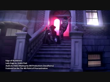 【HD】Lady Gaga vs Linkin Park