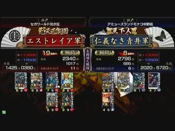 戦国大戦　頂上対決　2012/4/13　エストレイア軍　VS　仁義なき青井軍