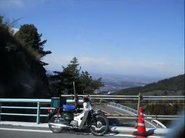 【カブで行く】筑波山登山ツーリング