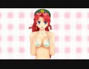 ご機嫌美鈴が水着でバインバイン【東方MMD】