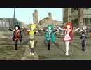 【ＭＭＤ】モブ子さんがコスプレでPackaged【第4回ラジP杯】