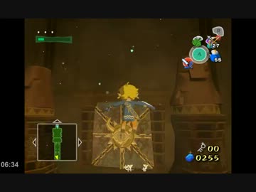ゼルダの伝説　風のタクト　風の神殿　in9:24