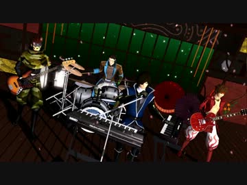 【MMD】蒼紅主従で千本桜【戦国BASARA】