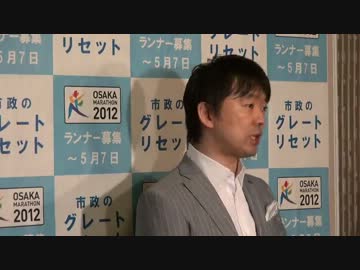 2012.4.16 橋下市長 登庁時囲み取材