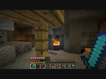 【Minecraft】バニラ松明縛りで実績解除を目指す.15【ゆっくり実況】