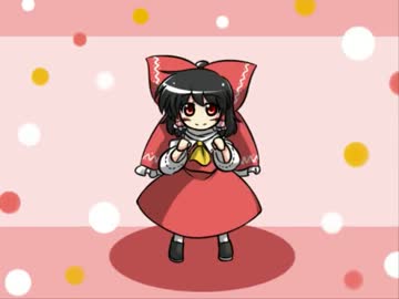 【東方】霊夢さんが(」・ω・)」うー！(／・ω・)／にゃー！【手書き】