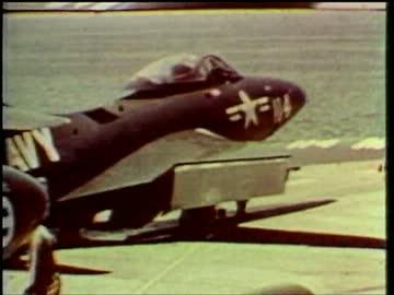 アメリカ海軍ジェット戦闘機の歴史～①朝鮮戦争：F9F パンサー
