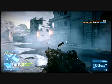 Xbox360 BF3　枯れた声で実況プレイ〜ほむら戦法～
