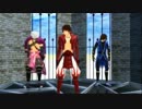[MMD]　蒼紅紫さんで「BREEZE」　[戦国BASARA]