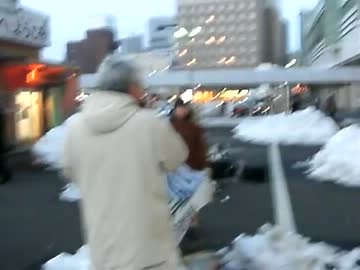 【妄想戦士さゆり】反原発の街宣をするお爺さんにジジイなどと暴言