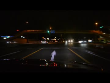 【車載動画】仙台バイパス 2012年度Night