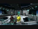 PSO2ｃβ　Hu　ロックベア　回復がぶ飲みプレイ