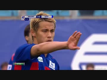 [ 本田圭佑 ] 復帰フル出場！全68タッチ 4月21日 [ モスクワ・ダービー ]