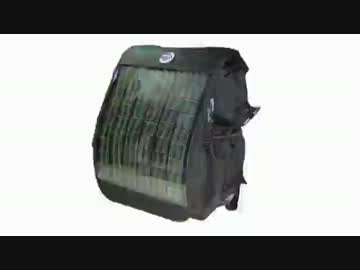 【ソーラーバッグ】 災害時に　JUICE BAG 【バックパック】